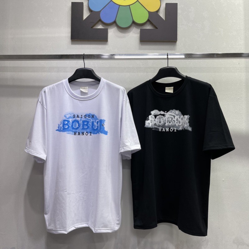 Áo Thun BOBUI ĐÁM MÂY tag LOGO