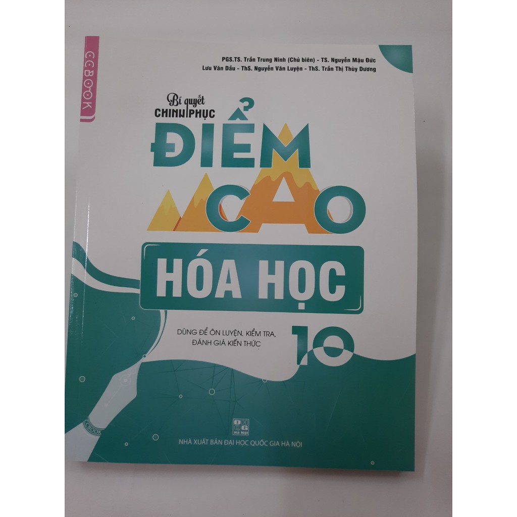 Sách - Bí quyết chinh phục điểm cao Hóa học 10