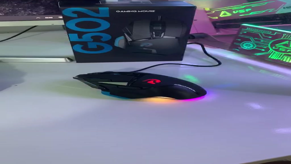 Chuột Máy Tính Gaming Có Dây Led RGB G502 OEM Thiết Kế 8 Nút Cực Đẹp Tốc Độ 7200 DPI Chơi Game Siêu Nhạy | BigBuy360 - bigbuy360.vn