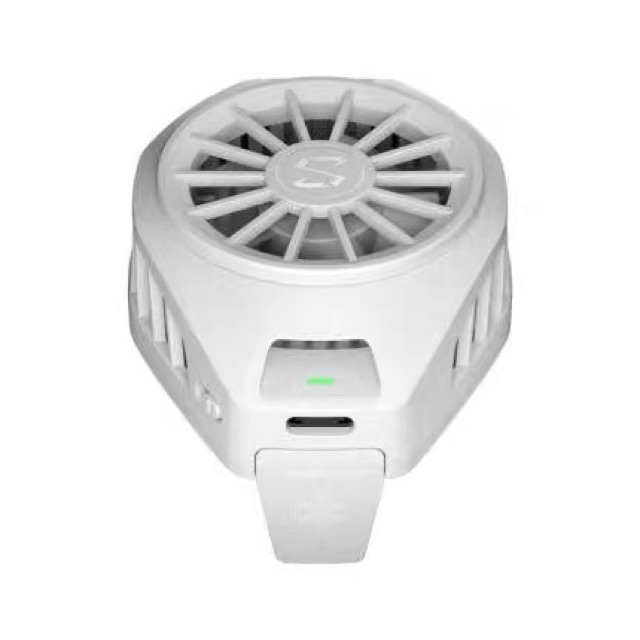 Quạt Tản Nhiệt Hình Cá Mập Đen Vui Nhộn Có Giá Đỡ Cho Điện Thoại 3 Pro Pro 2 Pro 2Pro