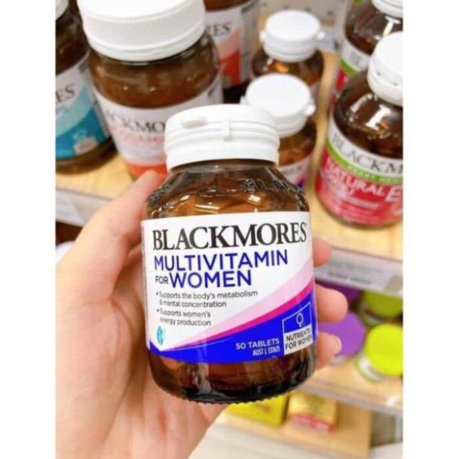 Vitamin tổng hợp nữ multivitamin Blackmores for women 50 viên Úc