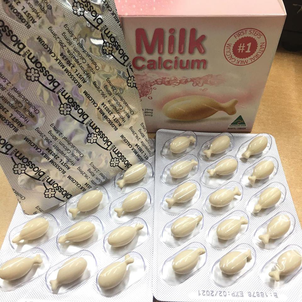 Viên Canxi Milk Blossom 1y+ - Úc