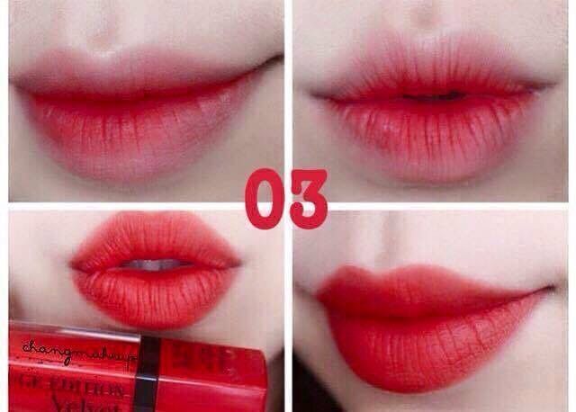 Son Bourjois Rouge Edition Velvet chuẩn Pháp bao check code