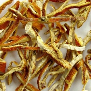 TRẦN BÌ ( VỎ QUÝT KHÔ) thơm sạch túi 100gr