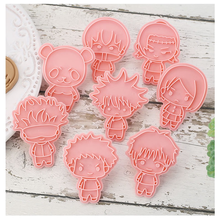 Khuôn Làm Bánh Quy Hình Nhân Vật Anime Jujutsu Kaisen