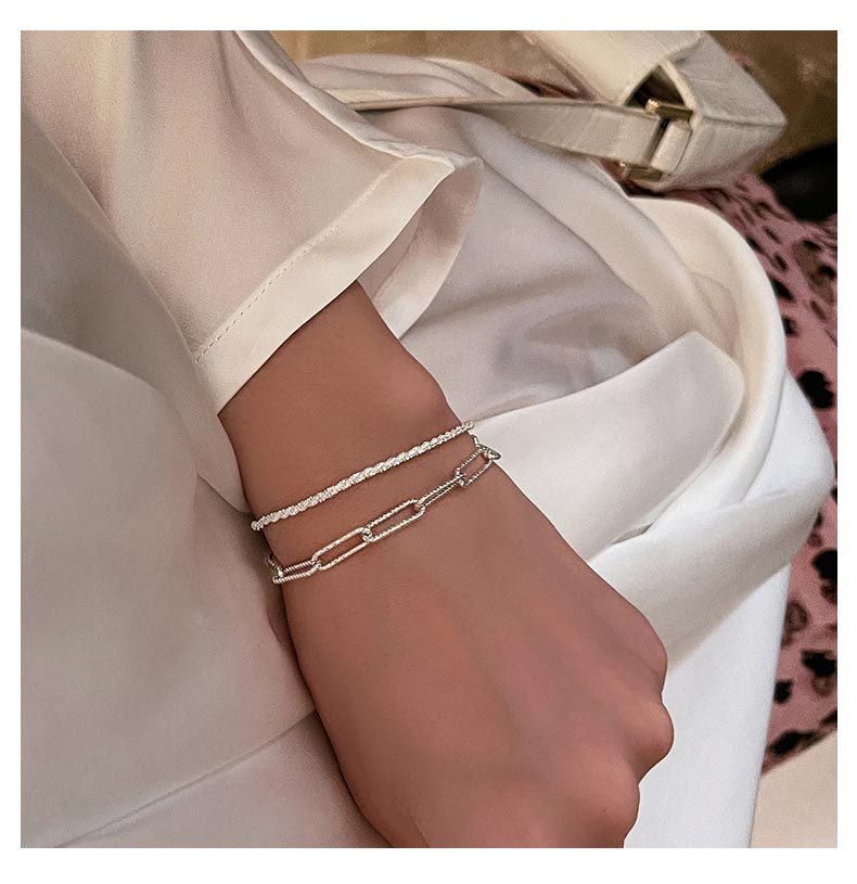 Vòng Đeo Tay Dạng Nhẫn Thiết Kế Đơn Giản Thời Trang Nhật Hàn Cho Nữ