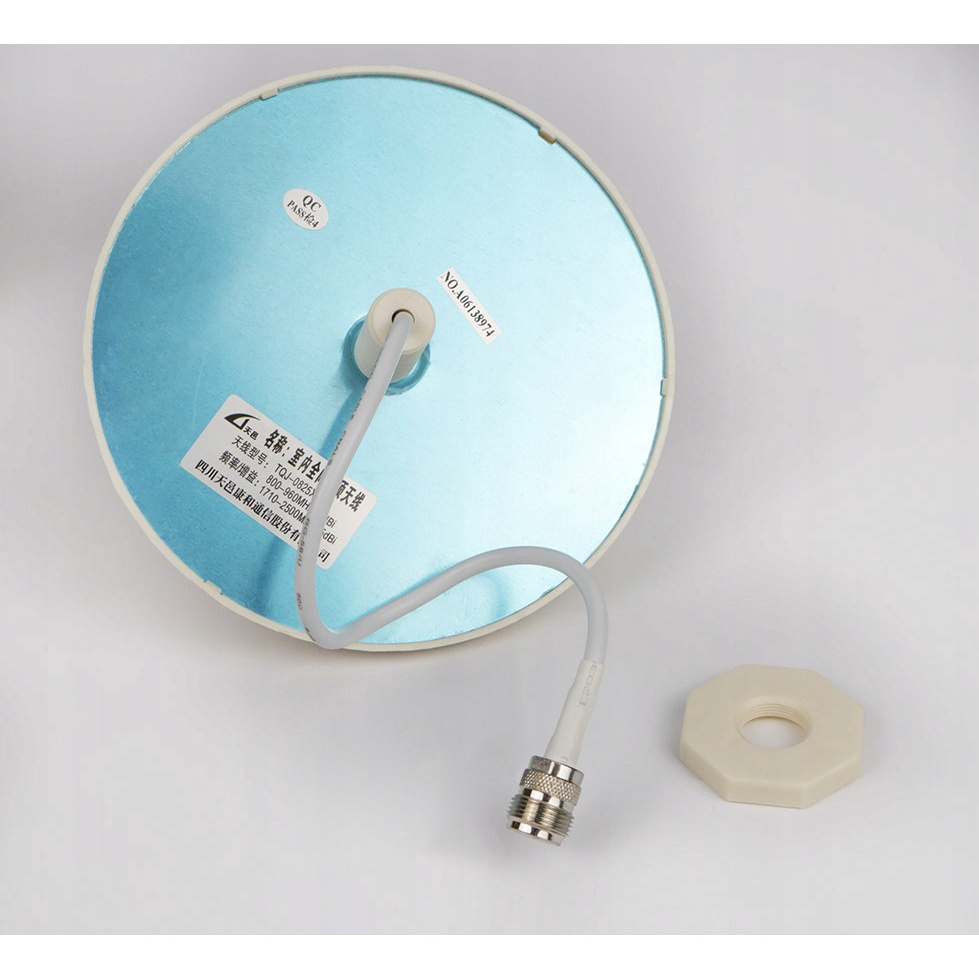 Anten 4G , anten phát sóng GSM hình chóp nấm gắn trần , dùng cho bộ phát sóng điện thoại