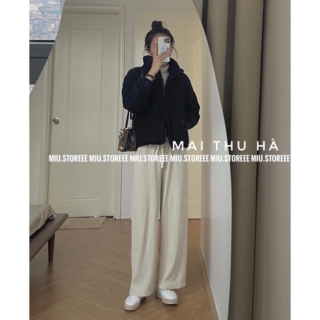 ÁO KHOÁC PHAO NHUNG TĂM DÁNG NGẮN AKPNTN