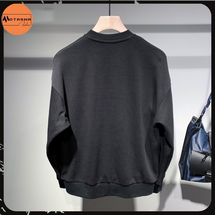 Áo nỉ sweater nam đẹp, áo nỉ nam tay dài cổ tròn phong cách cá tính in Gấu Túi mã NZ605