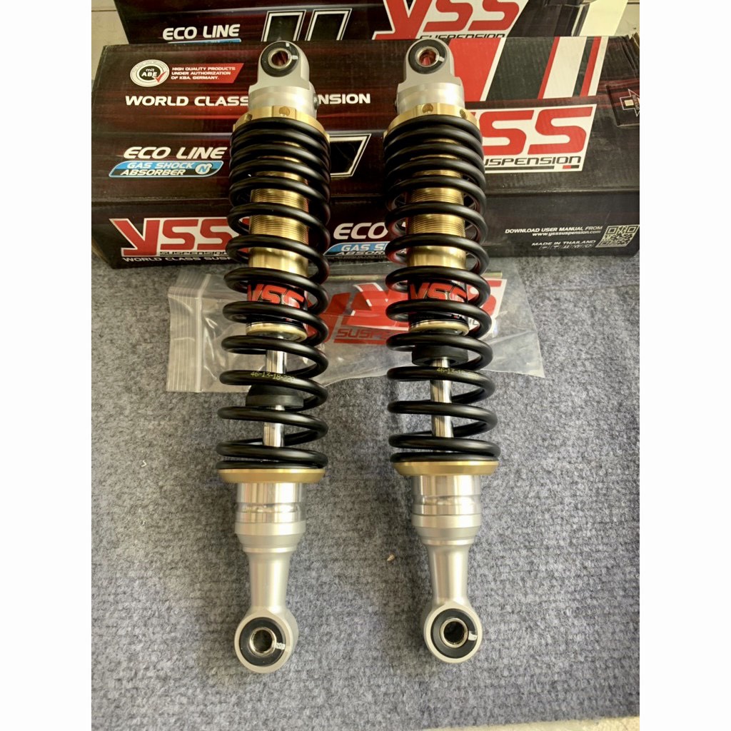 Phuộc Sau Dream & Wave & Future 125i Chính Hãng YSS Kèm Chén Nhôm CNC