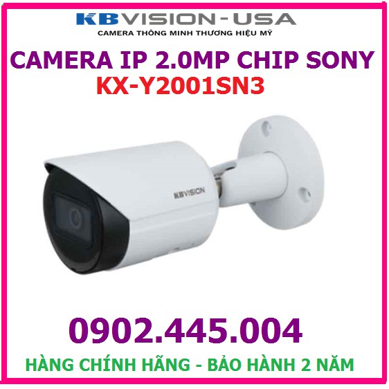 Camera IP Kbvision KX-Y2001SN3 - 2MP