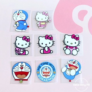 Hình ủi nhiệt, decal nhiệt ủi áo Hello Kitty - Doremon Doraemon