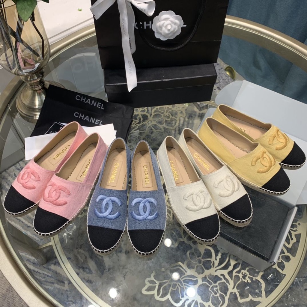 Giày Denim Đế Bệt Màu Sắc Thời Trang 2022 Dành Cho Nữ