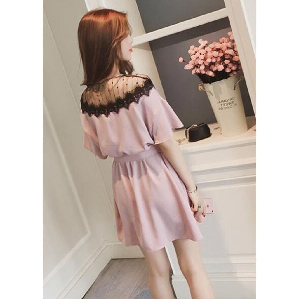Đầm dáng suông ⚡️𝐁𝐈𝐆𝐒𝐈𝐙𝐄⚡️ Váy bầu nữ tay ngắn cổ tròn mùa hè Phong cách Hàn Quốc Thời Trang cá tính xinh đẹp bigsizeg