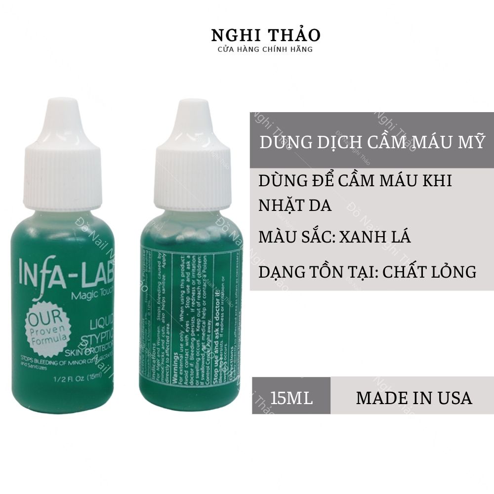 Dung dịch cầm máu nail 15ml