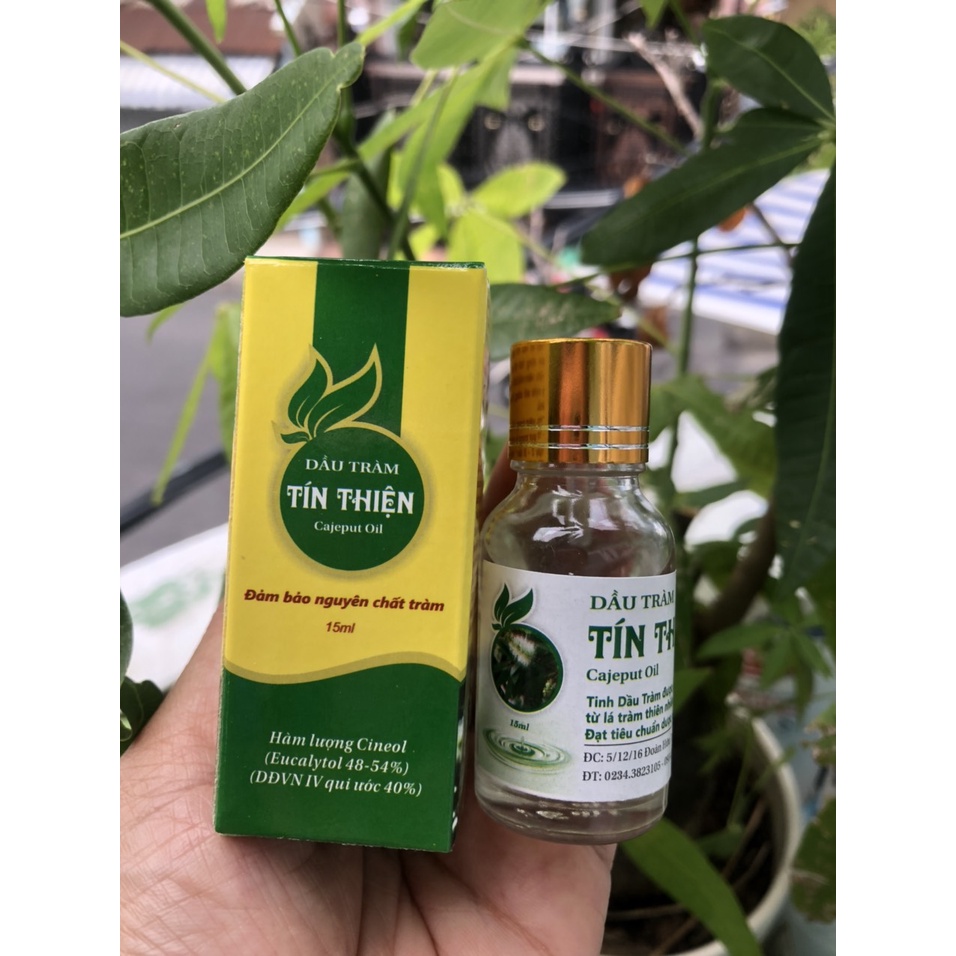 Tinh Dầu Tràm Huế Nguyên Chất 100% - Tinh dầu tràm giúp giữ ấm cho trẻ, xông phòng hiệu quả