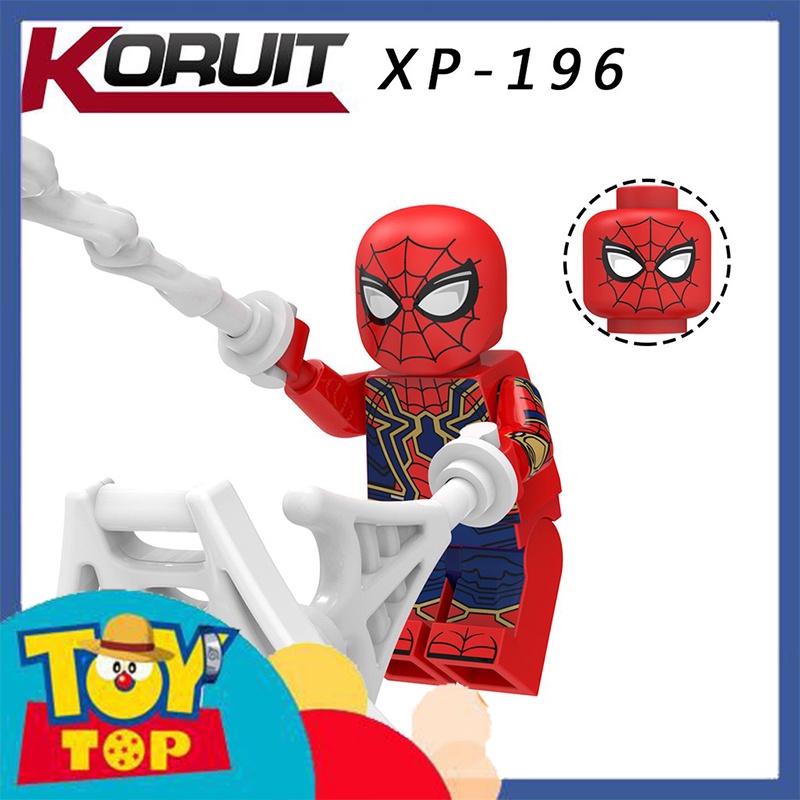 Đồ chơi lắp ráp mini người nhện Spider man các phiên bản , Mysterio xếp hình mini KT1027