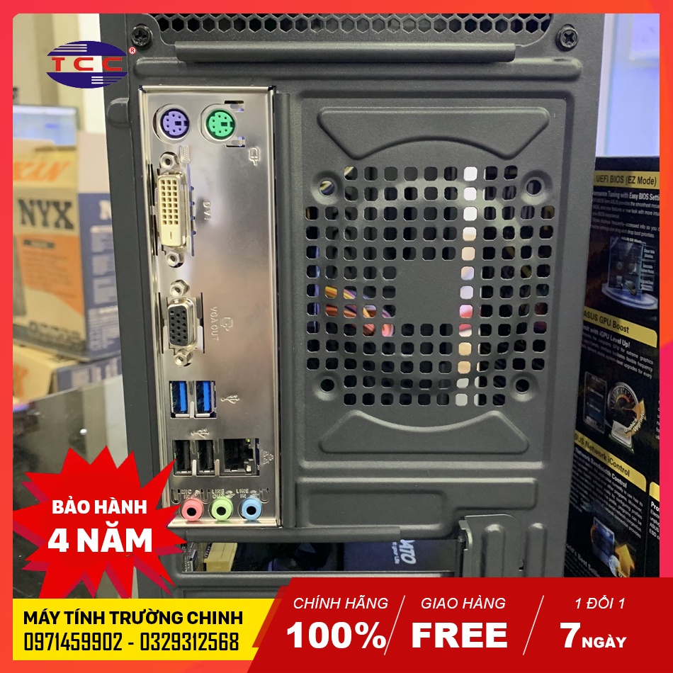 Máy Tính Để Bàn Bảo Hành Lên Tới 4 Năm - Mới 100% Cấu Hình H81/G3220/4G/SSD 120G Chuyên văn phòng | BigBuy360 - bigbuy360.vn