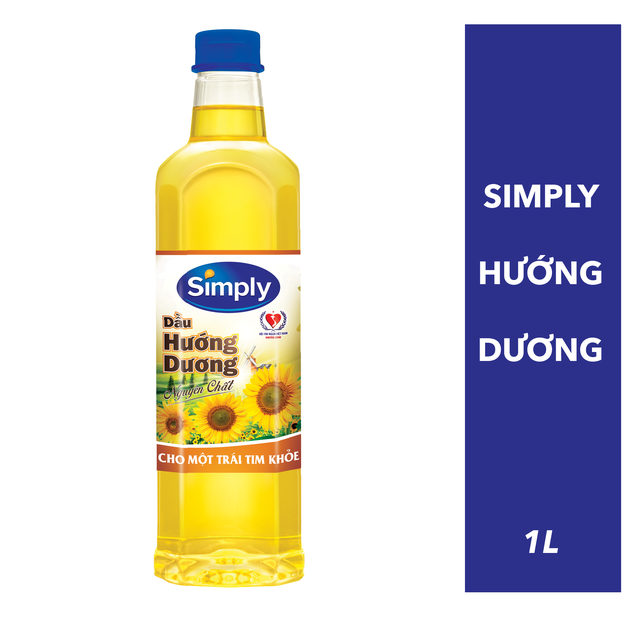 Dầu hướng dương Simply 1L