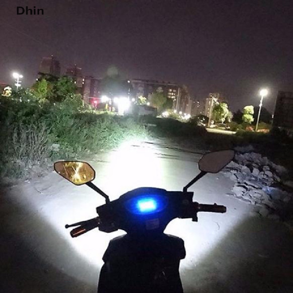 Đèn pha LED 15 bóng độ sáng 1000LM chuyên dụng cho xe mô tô ATV UTV