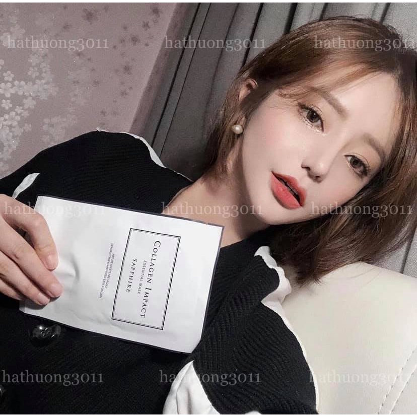 Mặt Nạ Dưỡng Ẩm, Làm Dịu Da Wellderma Collagen Impact Essential Mask - Sapphire | WebRaoVat - webraovat.net.vn