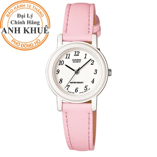 Đồng hồ nữ dây da Casio chính hãng Anh Khuê LQ-139L-4B1DF