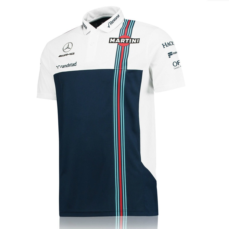 Áo Thun Polo In Hình Xe Đua F1 Williams Mercedes-Benz 2022 Cho Nam
