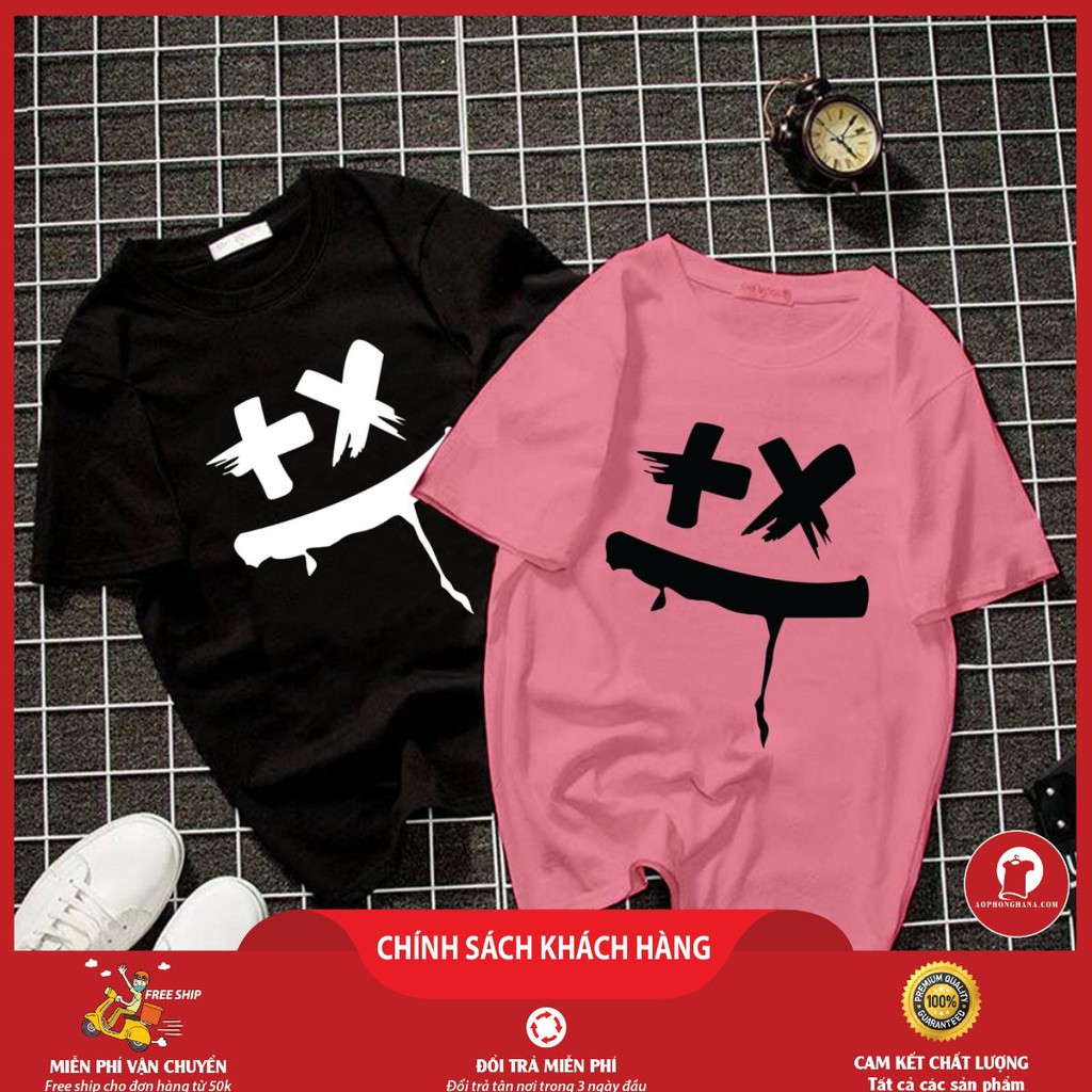 Áo Ngắn Tay Không Cổ, 4 Màu, Hồng, Trắng , Cam, Xám, Vải Mềm Mịn, Thấm Hút Mùi Hôi | BigBuy360 - bigbuy360.vn