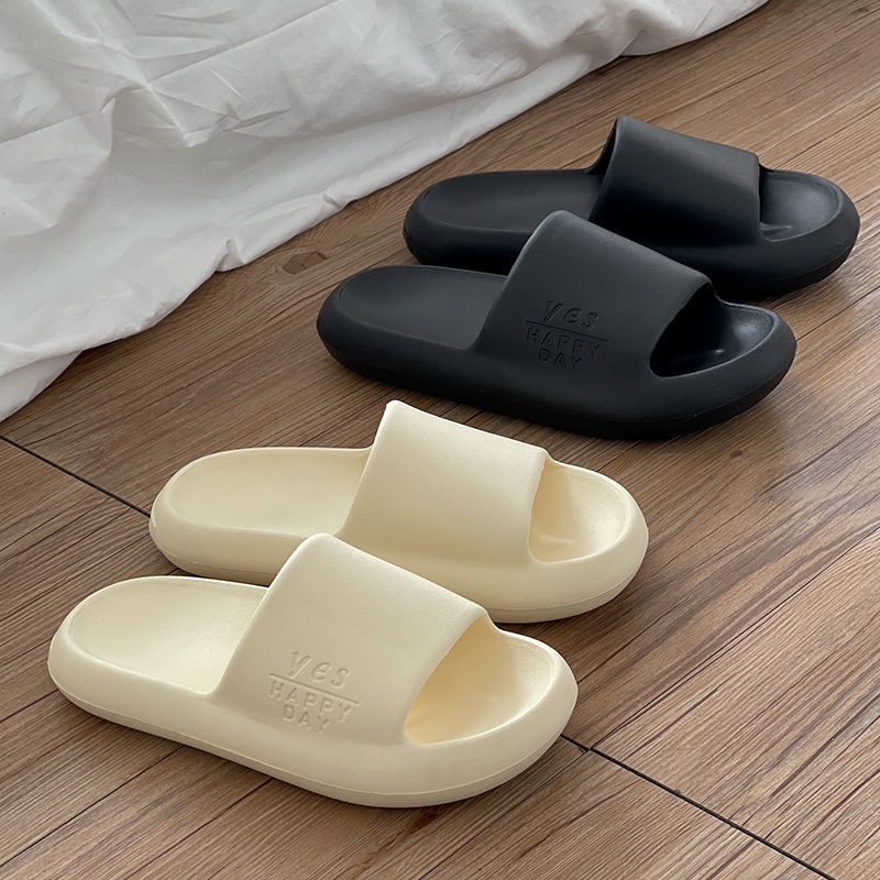 Dép Đi Trong Nhà / Ngoài Trời Chất Liệu Dày Dặn Họa Tiết Hoạt Hình Thời Trang