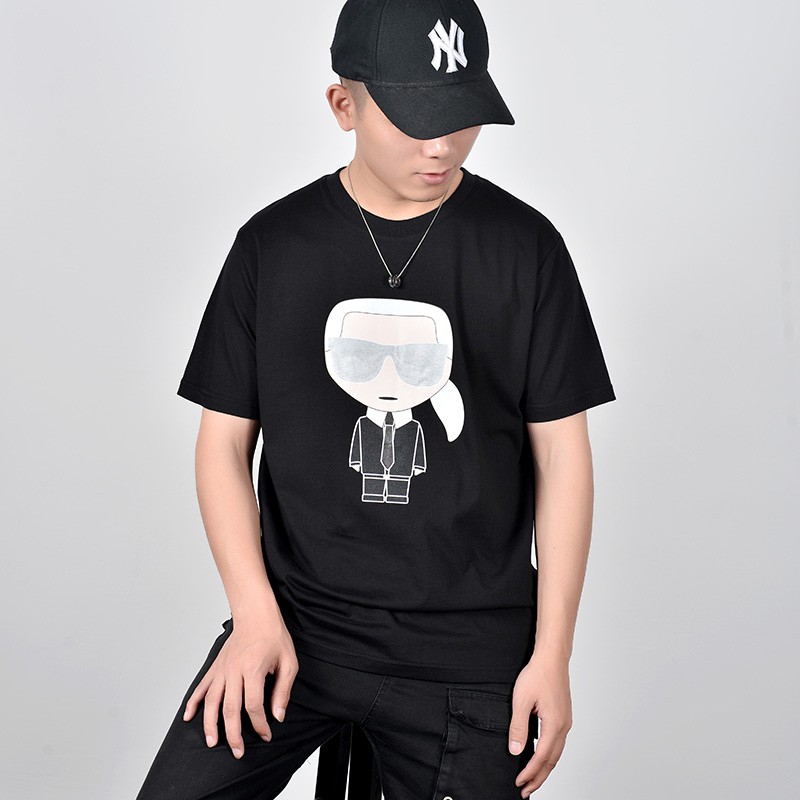 Áo Thun Cotton Tay Lỡ Cổ Tròn Màu Trơn Phong Cách Thể Thao Mới Mùa Xuân Hè Thời Trang Cho Nam Nữ 2021