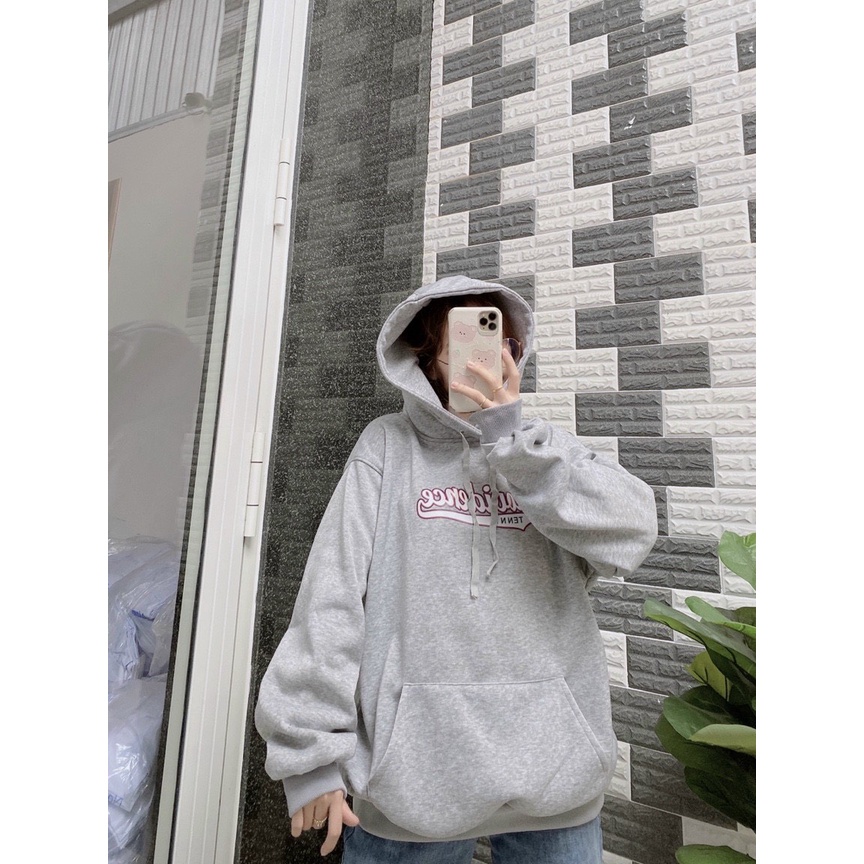 Áo khoác hoodie 194 Shop vải nỉ co dãn, dày dặn mềm mịn form rộng - HD Prouidence