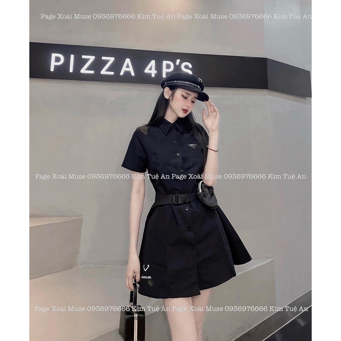 Váy prada kèm túi