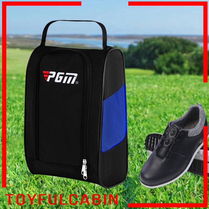 Túi Tote Đựng Giày Đánh Golf Có Khóa Kéo Thông Gió - Quà Tặng Tuyệt Vời Cho Nam Và Nữ