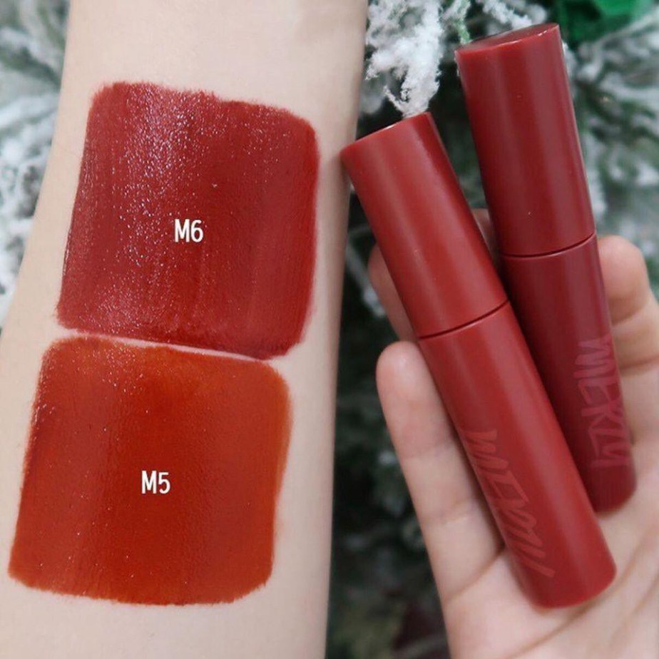 [khoivu]  Full màu-Son Kem Merzy Bite The Beat Mellow Tint M2, Son Merzy M2 64