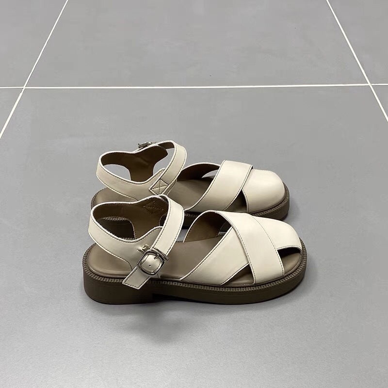 Xăng đan Đế Dày Mềm Mại Thoải Mái Thời Trang Mùa Hè Cho Nữ