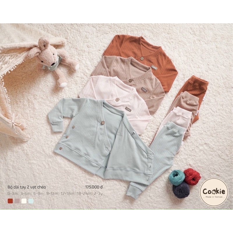 COOKIE - Bộ dài vạt chéo