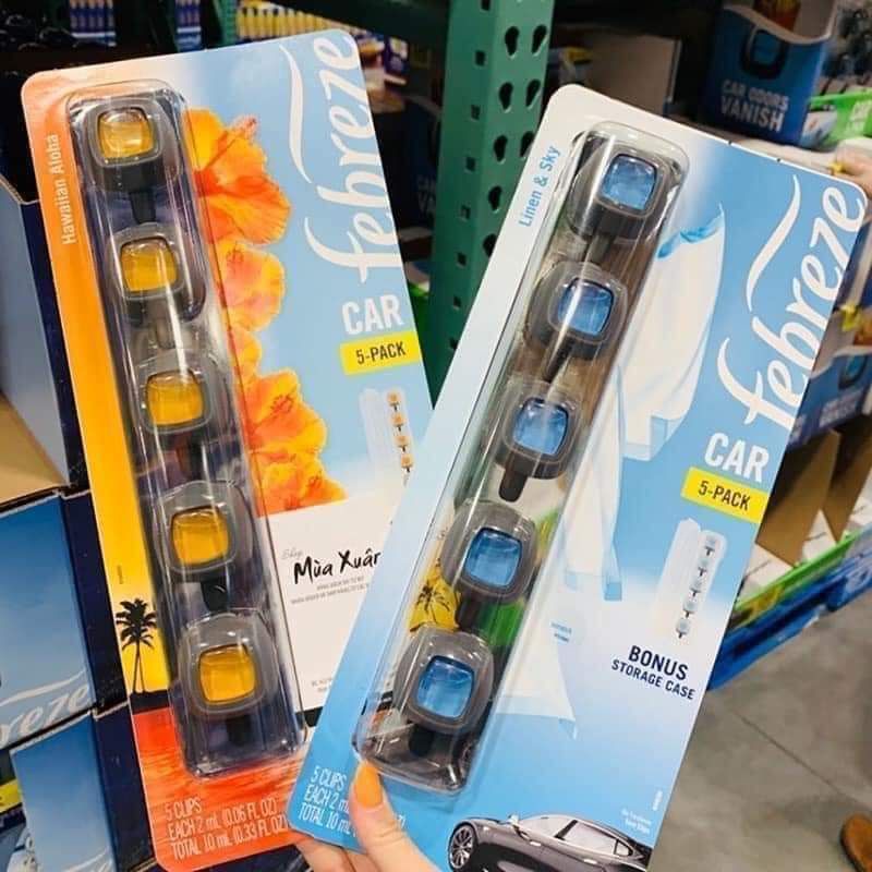 Tách set Nước hoa xe hơi Febreze