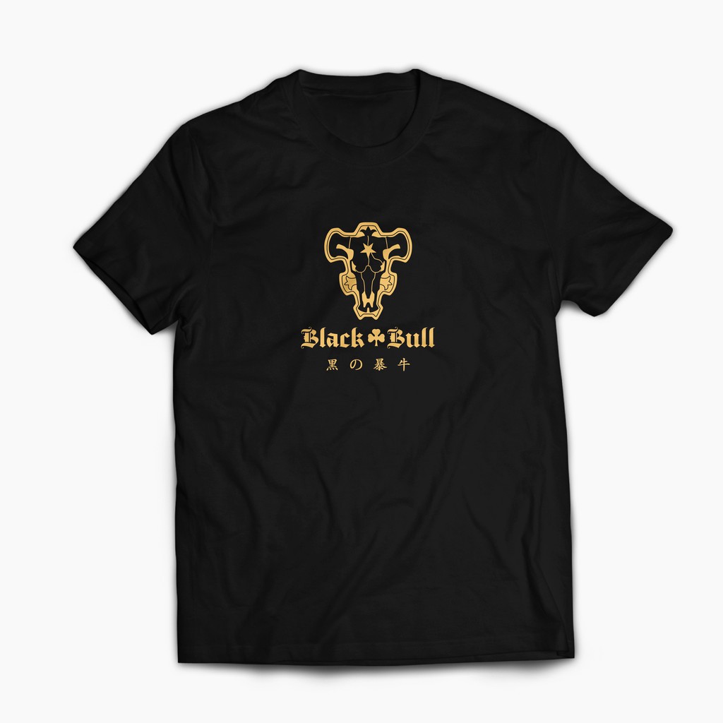 (sale) Áo Phông Black Clover Anime : Black Bull mẫu mới cực ngầu