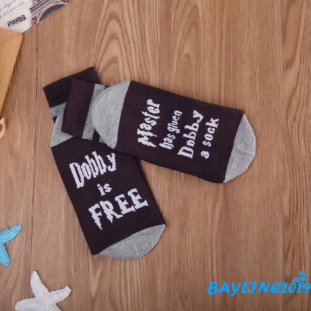 Vớ Cotton In Chữ Cho Nam Và Nữ