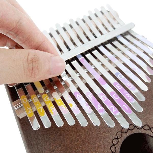 (Dán Phím) ĐÀN KALIMBA cega 17 phím gỗ nguyên khối chính hãng rẻ đẹp