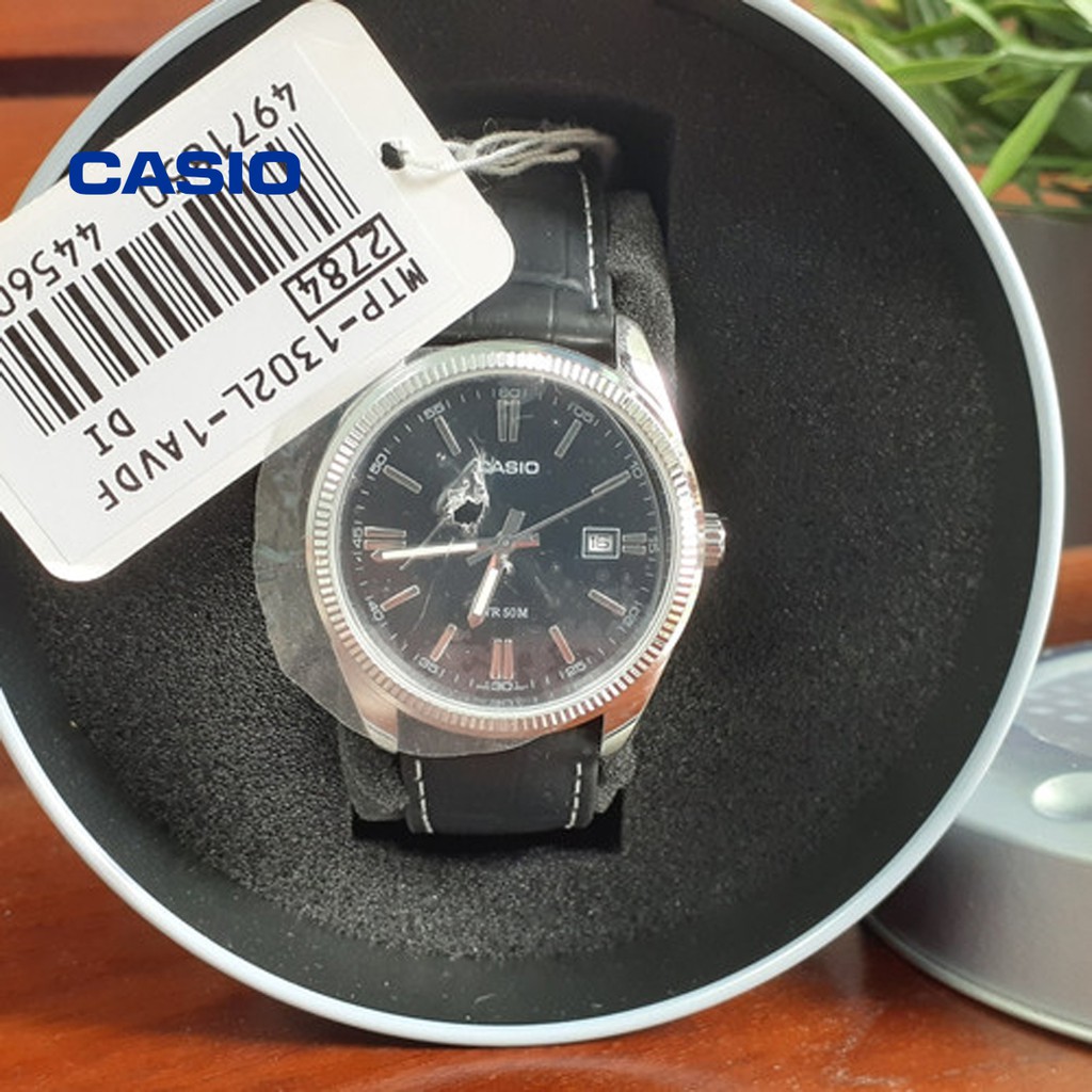 Đồng hồ nam CASIO MTP-1302L-1AVDF chính hãng - Bảo hành 1 năm, Thay pin miễn phí