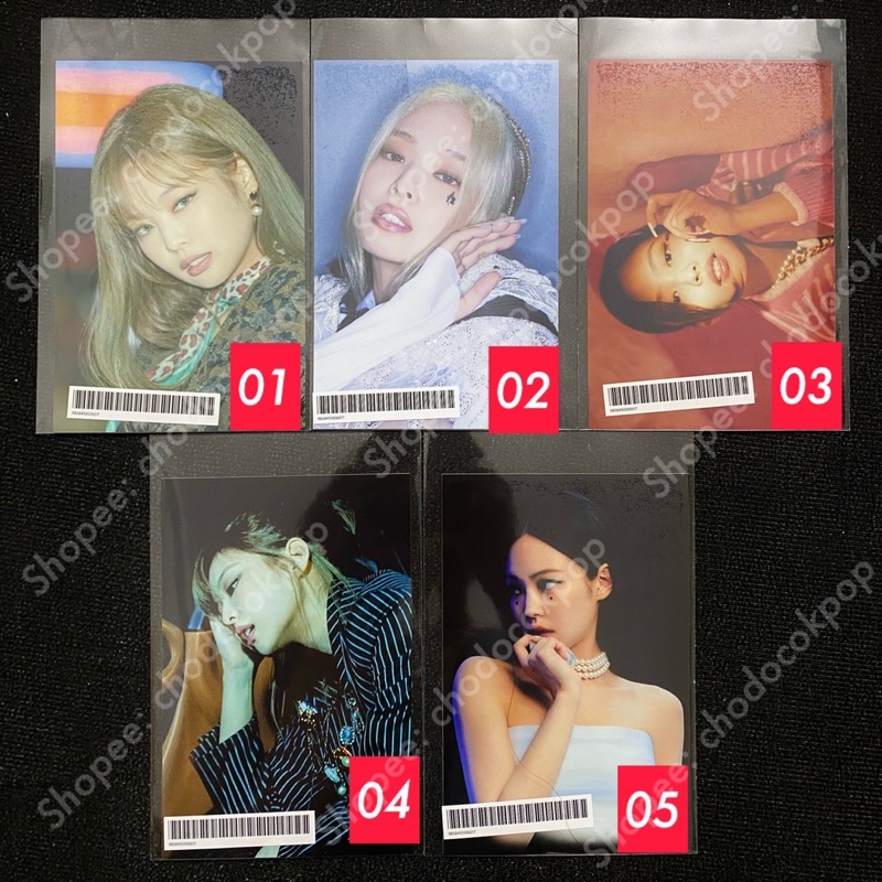 Ảnh BLACKPINK photo 4x6 Pop Up Store 4+1