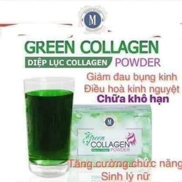 Diệp lục collagen