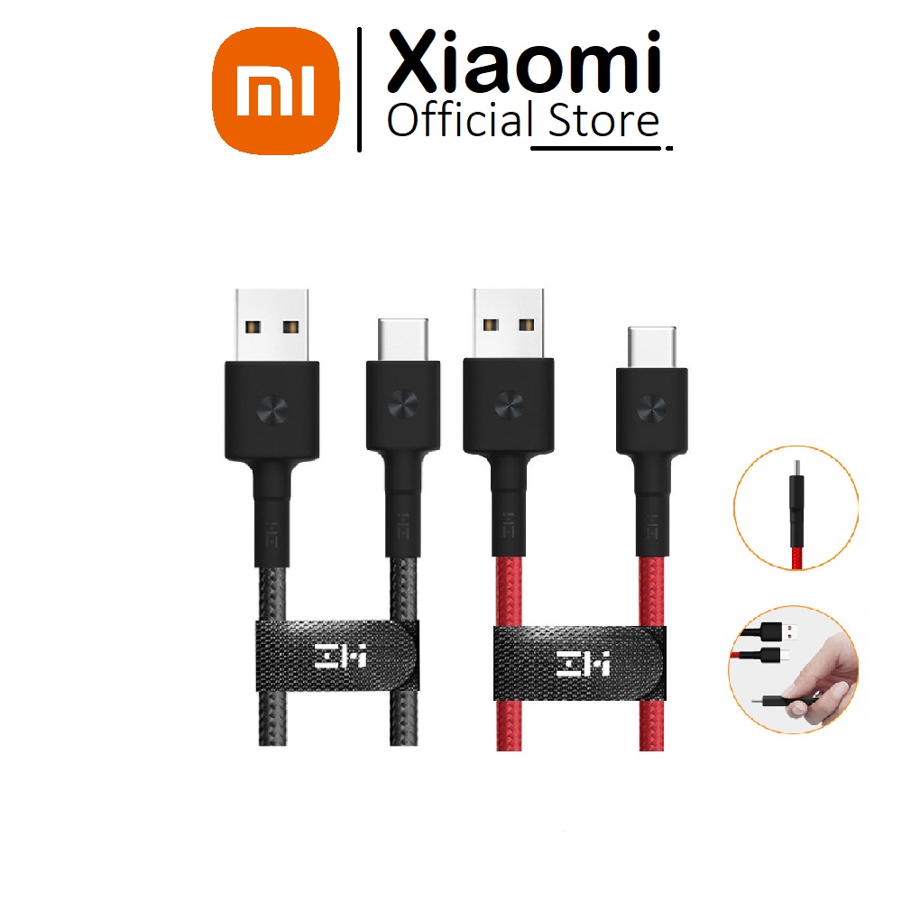 Cáp sạc Xiaomi USB to Type-C ( USB-A to USB-C) dài 1m sạc nhanh 2A - 480Mbps - Hàng chính hãng