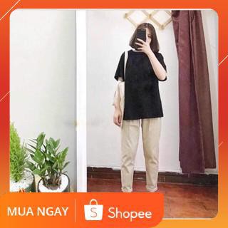 ⚡flash sale⚡ ✅ quần basic kaki dntlsl có ảnh thật