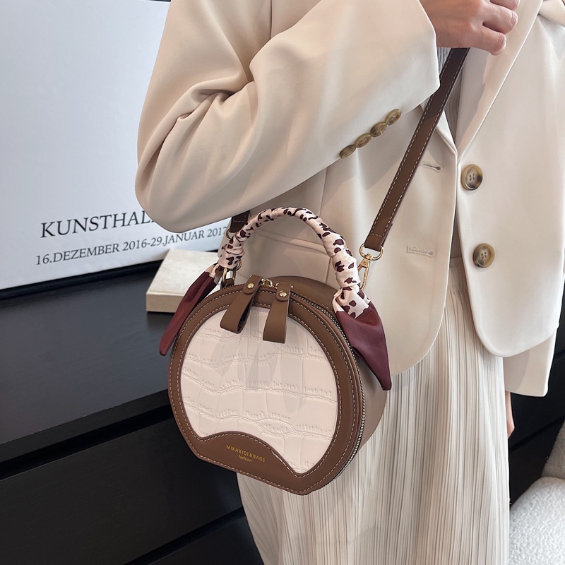 Túi Xách Tròn Nhỏ Xinh Thời Trang Pháp 2022 Cho Nữ