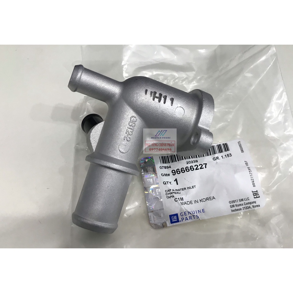 Van / Cút  chia nước 3 chạc sau lốc máy   Matiz 1, Matiz 2, Spark  - Hàng xịn GM chính hãng: 96666227