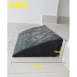 TẤM CAO SU KÊ BẬC THỀM CAO 15CM Ô TÔ, XE MÁY XE LÊN XUỐNG