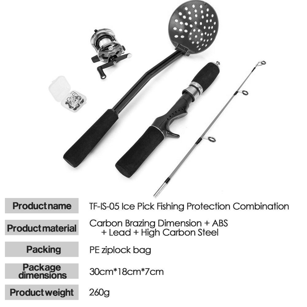 MUVAKO Bộ Dụng Cụ Câu Cá Di Động Tiện Dụng Cho Người Lớn