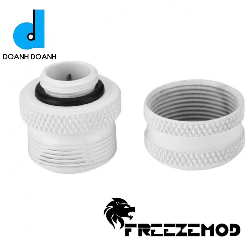 Fit com Freezemod nối ống cứng od14 trắng - tản nhiệt nước custom